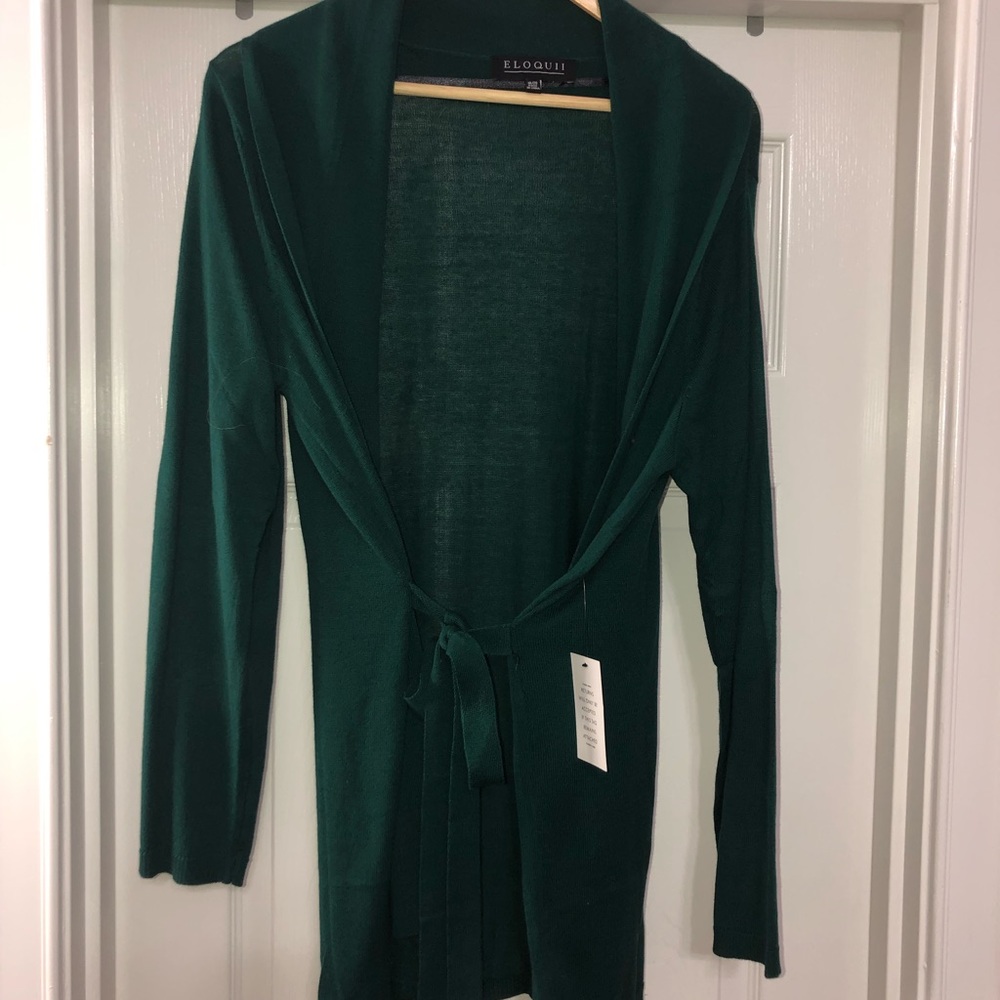 Eloquii tie waist cardigan. Brand new. Size 18/20!